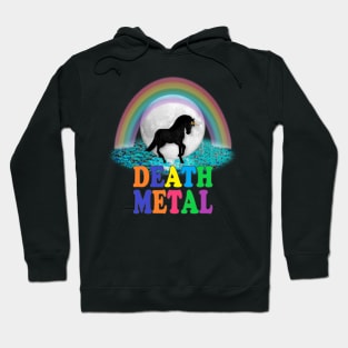 Death Metal Unicorn Hoodie